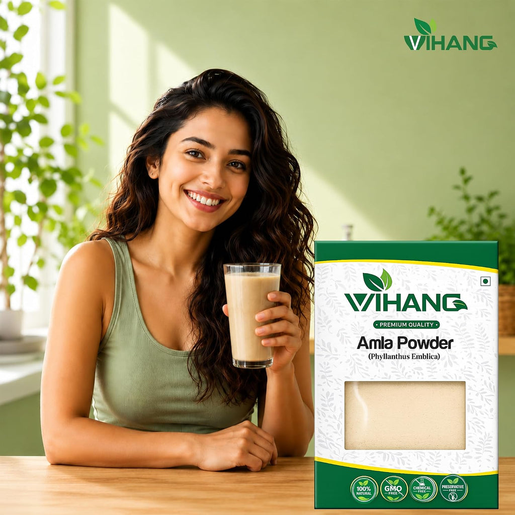 Amla Powder | Indian Gooseberry (Phyllanthus Emblica) Powder | Rich in Vitamin C & Antioxidants | Supports Skin, Hair & Immune Health | Daily Wellness & Nutrition