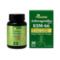 Ashwagandha KSM-66 5% Withanolides | Pure Root Extract | Stress Relief, Energy & Recovery Support | 30 Capsules